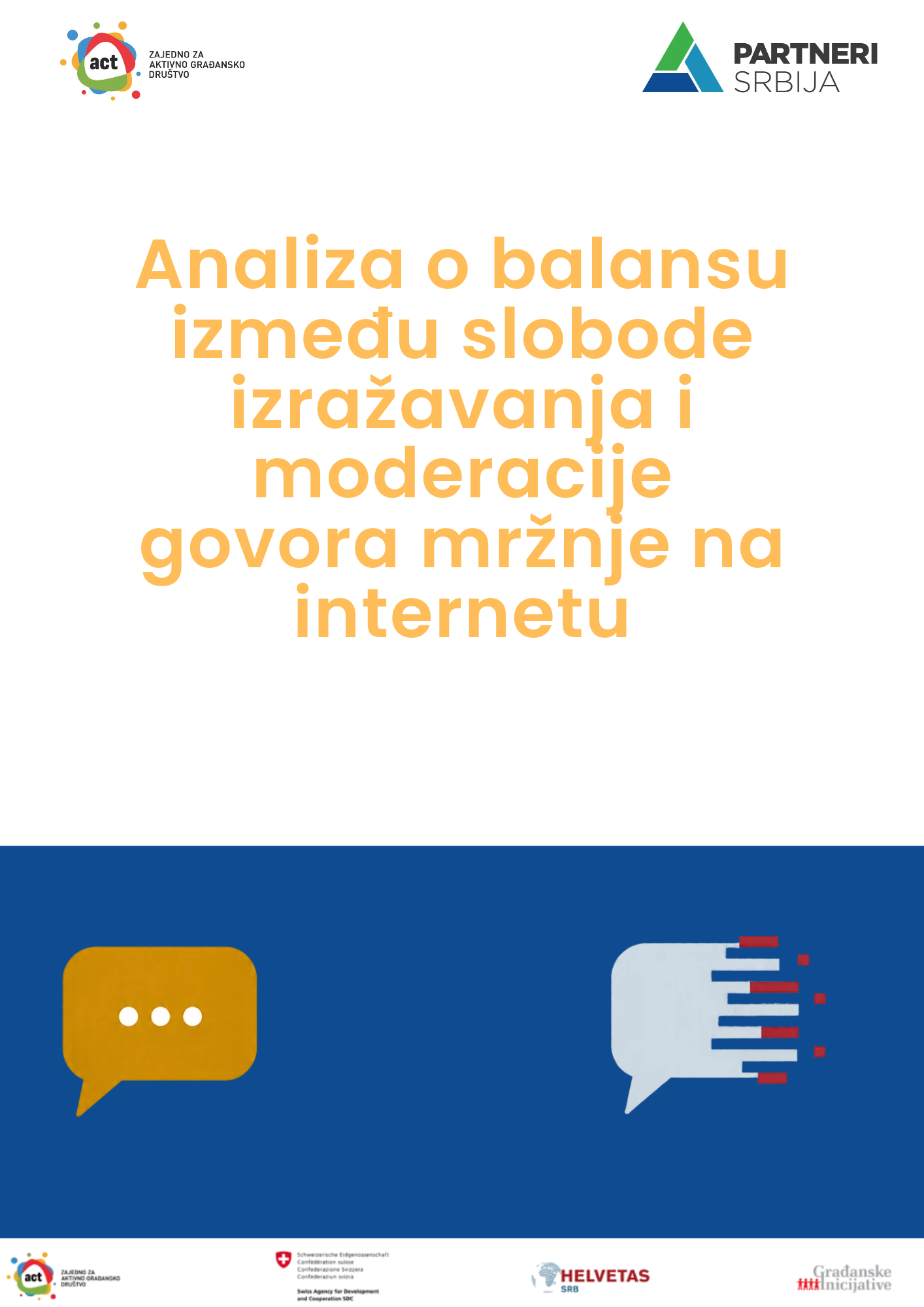 Analiza slobode izražavanja i moderacije govora mržnje na internetu